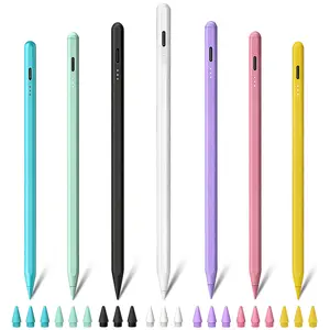 Stylus Pen for iPad Pencil, 3X Fast Charge Apple Pencil with Palm Rejection & Tilt Sensitivity, Compatible for 2018-2025 iPad 6/7/8/9/10/11, Pro 11"/12.9"/M4, Air 3/4/5/M2/M3, Mini 5/6
