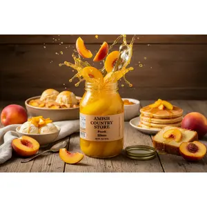 Jarred Sliced Peaches in Syrup | Country Pantry Favorite | 32 oz
