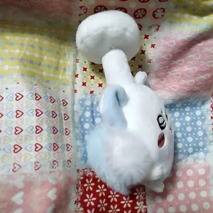 Chikawa Cute Plush Toy Doll Pendant Charm Keychain Momonga with Mushrooms Growing on Its Head Goods in Stock Nagano Friend Gift