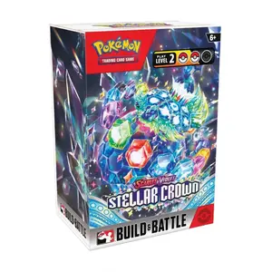 POKEMON TCG Scarlet & Violet Stellar Crown Build and Battle Box SV07 RIPPED LIVE ONE STREAM!