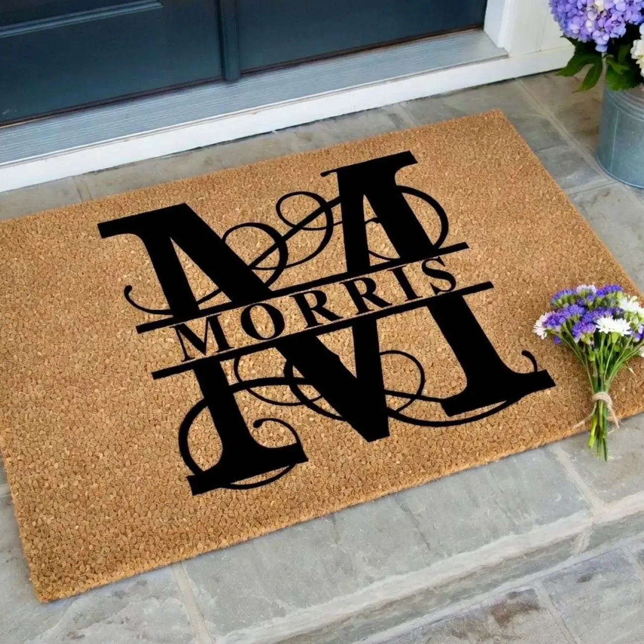 Housewarming Gift, Wedding Gift, Custom Doormat, Personalized Doormat, Closing Gift, Welcome Doormat, Front Door Mat, Monogram Rug