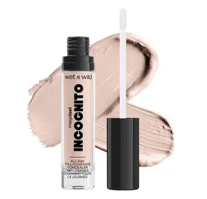 wet n wild Mega All-Day Full Coverage Liquid Matte Concealer, Light Beige, 0.18 Ounce