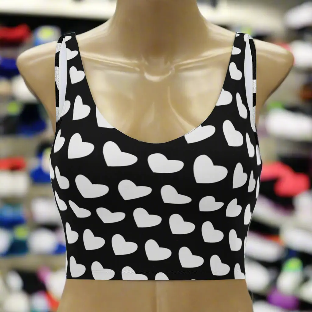 Women's hearts Sports Bra