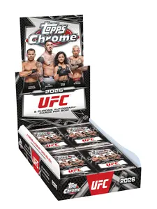 2026 Topps Chrome UFC Sealed Hobby Box