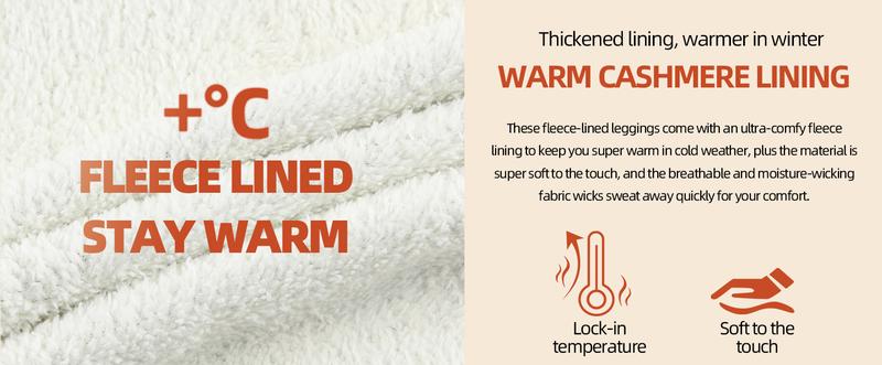 【LOCAL SHIPPING】CHRLEISURE 3PCS Thermal Thick FLeece Lined Leggings for Cold Winter Warm, High Waist Women's Cozy Workout Wear Fleece Pants for Yoga Riding Casual Wear