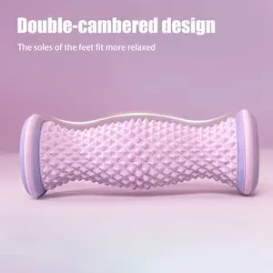 Foot Massager Roller - Portable Arch & Plantar Fasciitis Relief Tool - Deep Tissue Muscle Massage Roller for Feet,Carf, Heel Pain