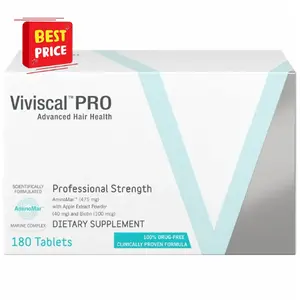 Viviscal Pro Professional Strength Supplement 180 Tablets for Targeted Hair Health Care