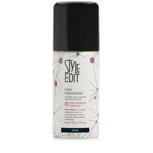 Style Edit TRAVEL SIZE Root Concealer Touch Up Spray – Instant Gray Root Concealer for Hairline, Temples, and Part – Lightweight, No-Residue Root Coverage – Made in the USA Haircare Salon
