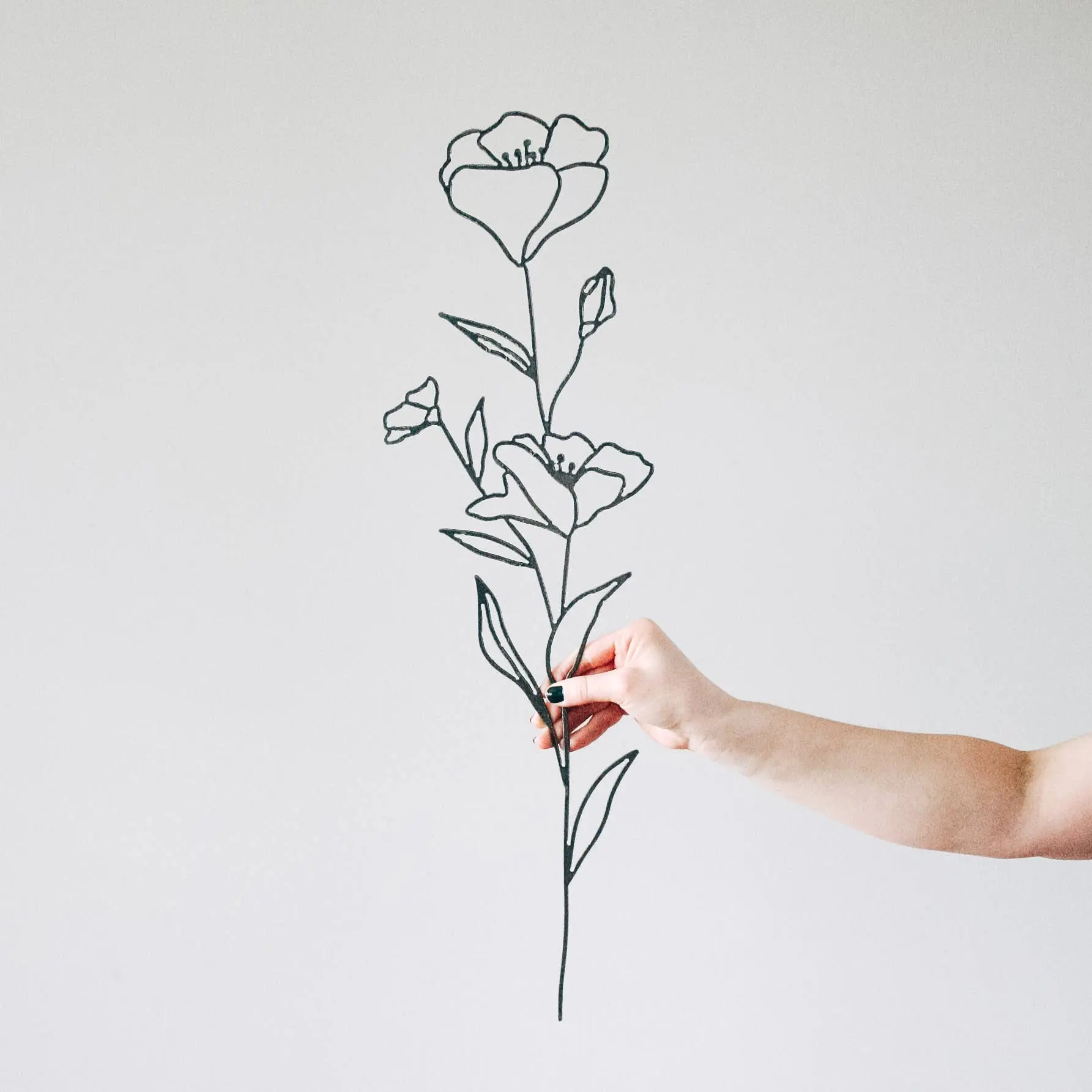 Poppy Flower Wall Decor