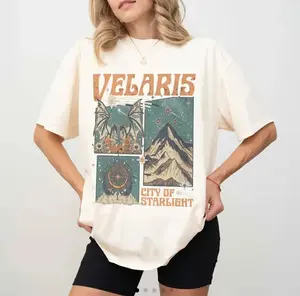 Comfort Colors Velaris City Of Starlight Acotar Vintage Graphic Tee The Night Court Shirt Acotar Shirt Bookish Gifts For Lovers- Tiffany Graphic Tee