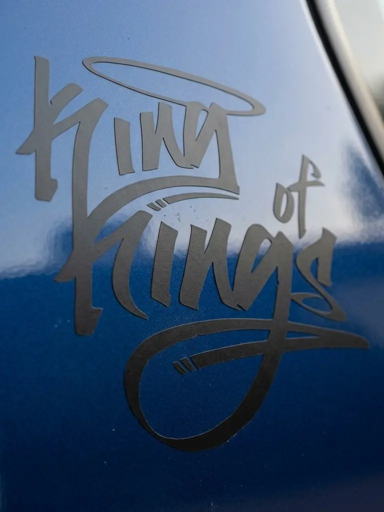 King ok Kings Car Decals (8in)