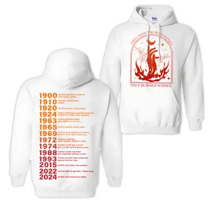 Women Will Continue To Fight Hoodie, They Didn't Burn Witches They Burned Women Hoodie, Witchy Feminist Hoodie, Christmas Feminism Hoodie, Women's Rights Hoodie, Women's Witch Shirt, Equality Shirt, Christmas Gift For Women