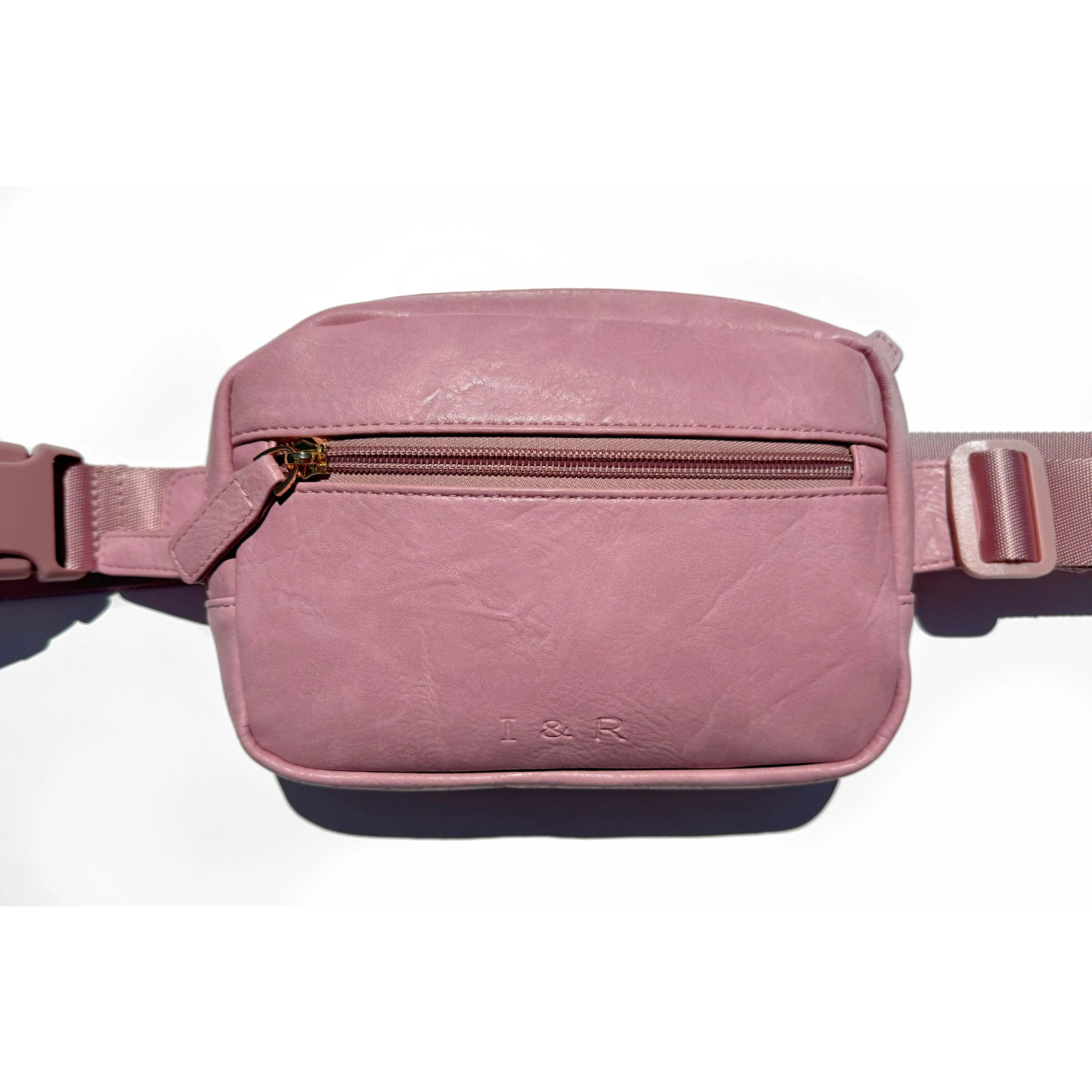 Iris Sophisticated Crossbody Bag - PU Leather Bag, Zipper Closure and Adjustable Strap (#751) By Iris & Rainbow