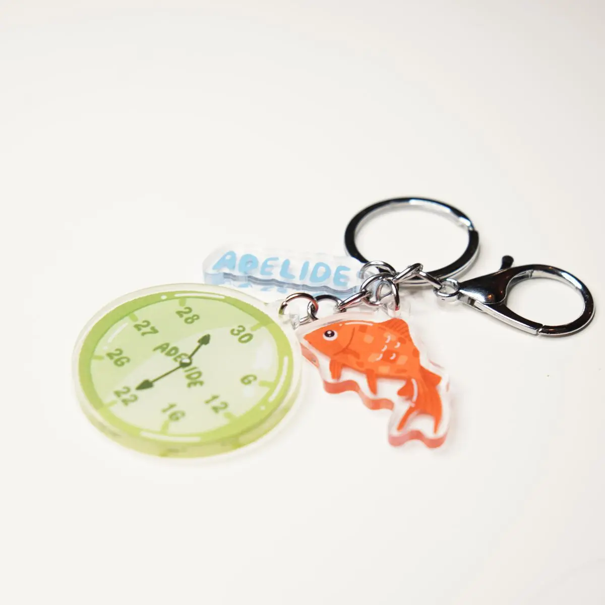 Logo Bag Charm/Key Chain