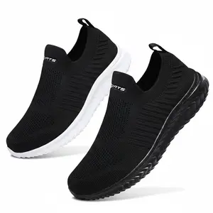 ashion Women's Female Running Shoes - 0 Drop Sole Barefoot Slip-On Sneakers, All Seasons Breathable Easy-Wear Athletic Trainers, Non-Slip Comfortable Gym & Outdoor Sports Shoes, Sporty Running Shoes