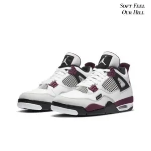 Retro neutral gray wine red classic style fashionable and trendy sports shoes, retro casual shoes