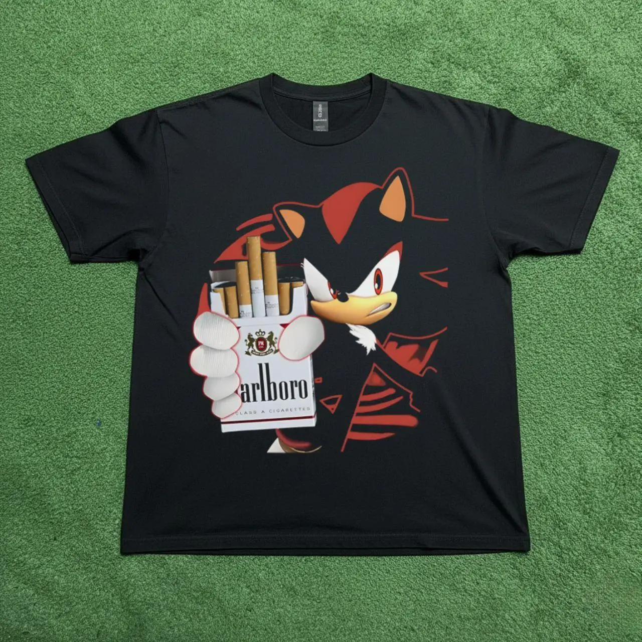 Shadow The Hedgehog Marlboro Vintage T-Shirt, Edgy Sonic Smoking Graphic  Tee, Retro Meme Streetwear Comfort, Shadow Cigarettes Shirt, Funny Gamer  Gift - TikTok Shop
