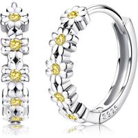 White Gold - Yellow CZ