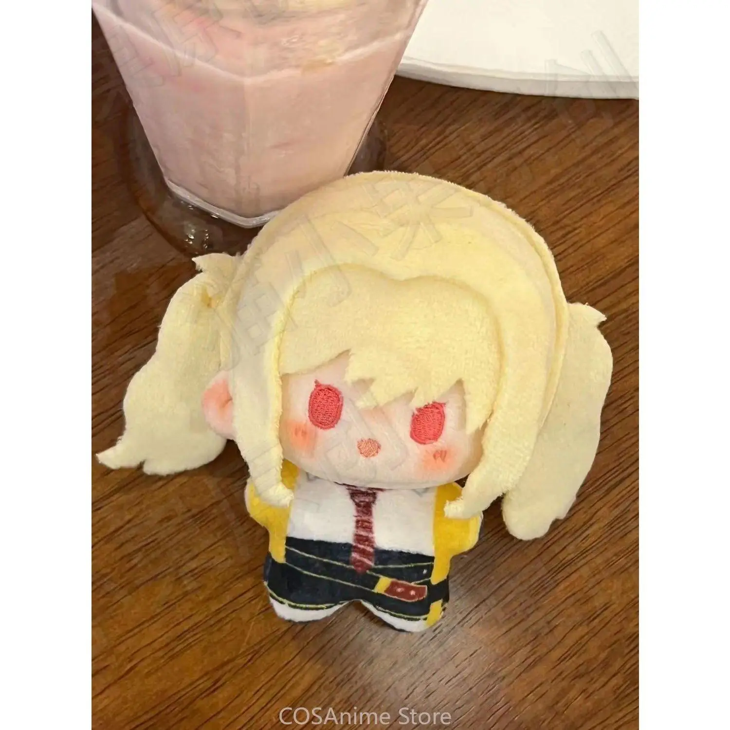 10CM Game Project Sekai Tenma Saki Cosplay Anime Plush Toys Stuffed Body Plushie Cartoon Pendant Xmas Gifts Toys for Kids