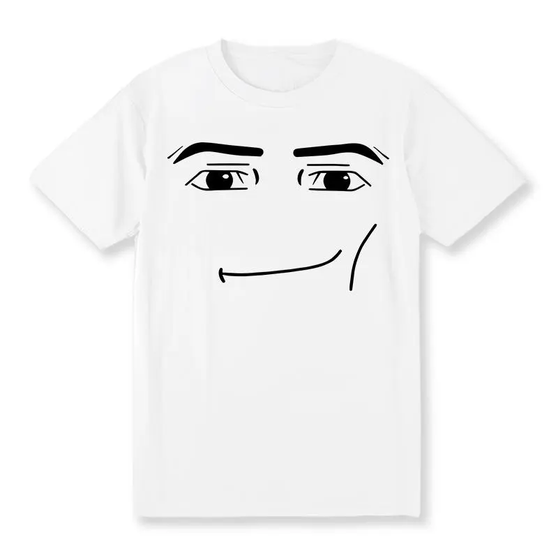 Roblox Man Face T-Shirt, Meme Shirt, funny shirt, Gift for Gamers , Classic vintage T-shirt collection