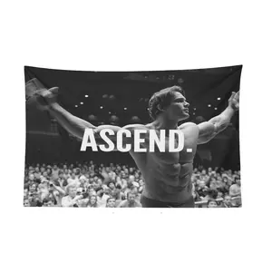 Clavicular Ascend Flag Iconic Moment Wall Flag - Celebrate Sports History with Teamwork Excellence and Collaboration Tribute Decor Tapestry Bedroom Dorm Wall AthleteFlags Athlete Flags