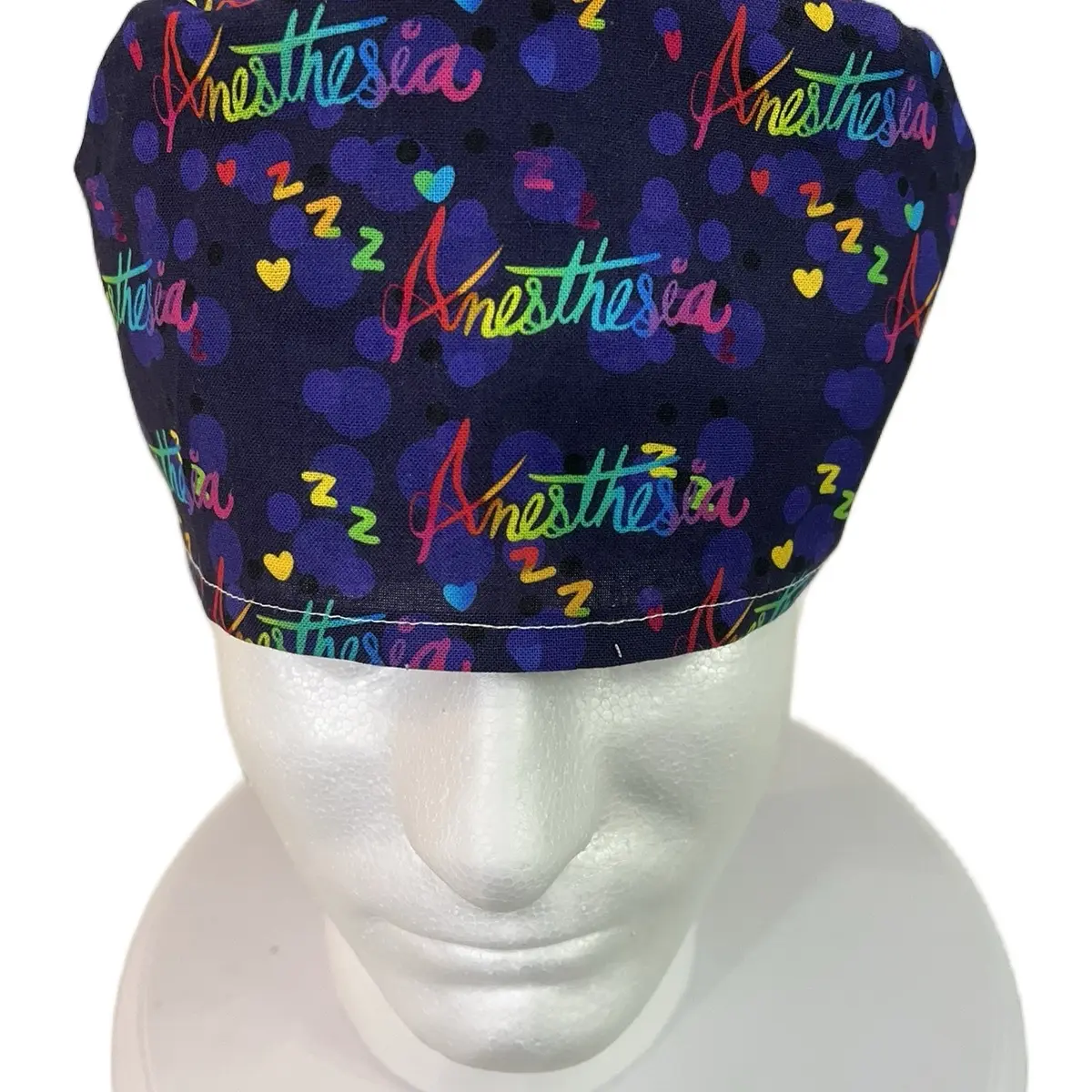 Anesthesia Themed Scrub Cap