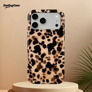 DarlingCase Tortoiseshell Print Phone Case for iPhone 17 Pro Max | Stylish Protective Cover for iPhone 16, 15, 14, 13, 12, 11 | Timeless Neutral Aesthetic | Perfect Gift for Fashion-Forward Girls | #SummerVibes