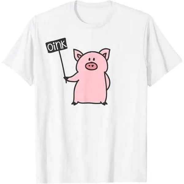 Cute Pig Oink & Piggy Pajama Piglet T-Shirt