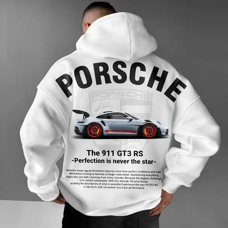 Oversize Sports Car 911 GT3RS Hoodie T-shirts, Crewnecks, Hoodies – Gifts Suitable for Anyone