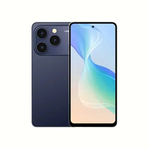 Fashion smartphone, 6.56 inches, 4GB RAM+32GB ROM, 4000mAh battery, 5+13MP, dual SIM card dual standby, supports insertion of 128GBSD