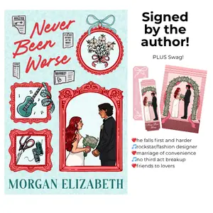 Never Been Worse NEW COVER, a marriage of convenience romance novel