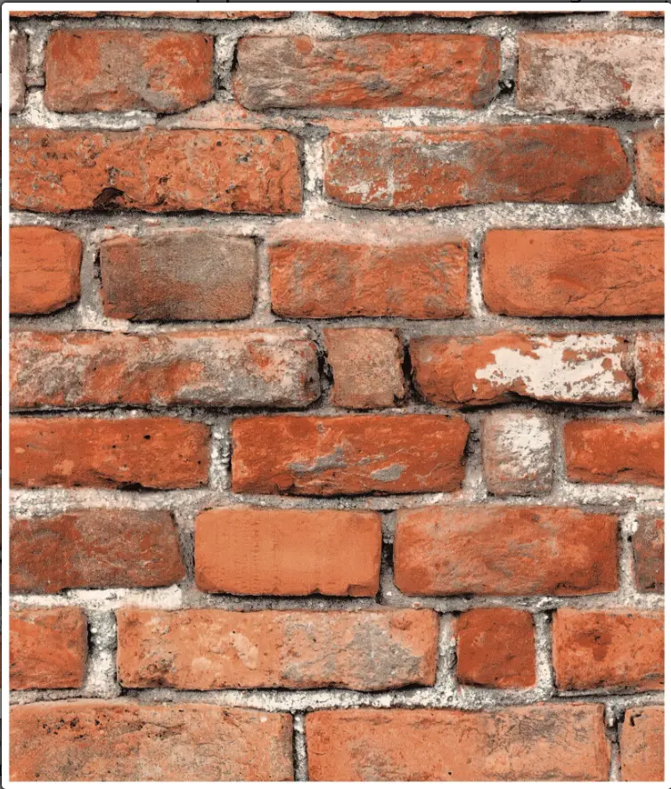 Faux Brick Peel and Stick Wallpaper 17.7" x 118" Contact Paper for Cabinets 3D Brick Wall Backdrop Self-Adhesive Wallpaper Red Brick Textured Vintage Removable Wallpaper for Fireplace Kitchen Vinyl