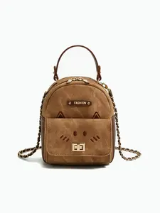 Ladies' new super popular high-end sophisticated daily-use small backpack. Stylish and versatile Korean-style cute double-shoulder bag.