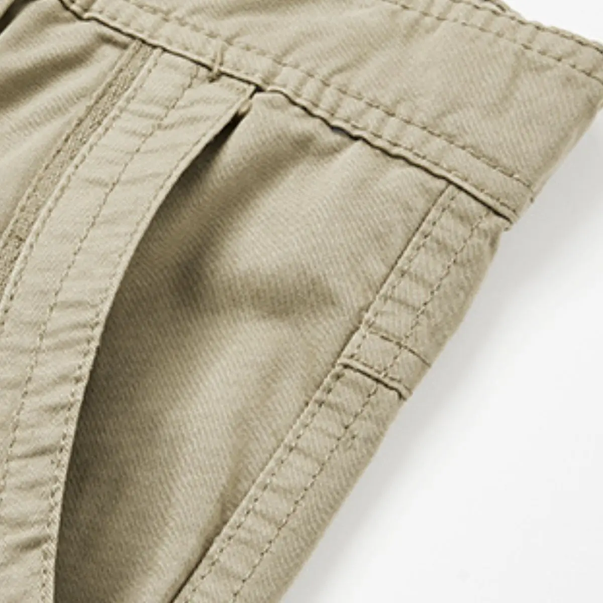 Workwear pants for spring and autumn, men's fashion trend pants, men's multi-pocket casual long pants