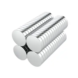 60Pcs N35 Neodymium Magnets 15mm x 3mm - Rare Earth Disc Magnets with ±0.03MM for Refrigerator, Whiteboard, Crafts, DIY Projects