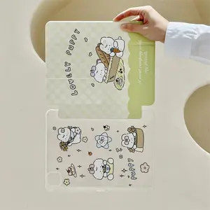 Cute Picnic Rabbit Tablet Case for iPad 10/11 Pro Foldable 9th Gen Mini 7, Protective Cover with Pen Slot, Apple Accessories