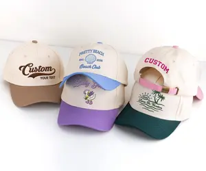 Custom Text Embroidered Hat – Classic Unisex Baseball Cap For Bachelorette, Team Outfits & Personalized Gifts