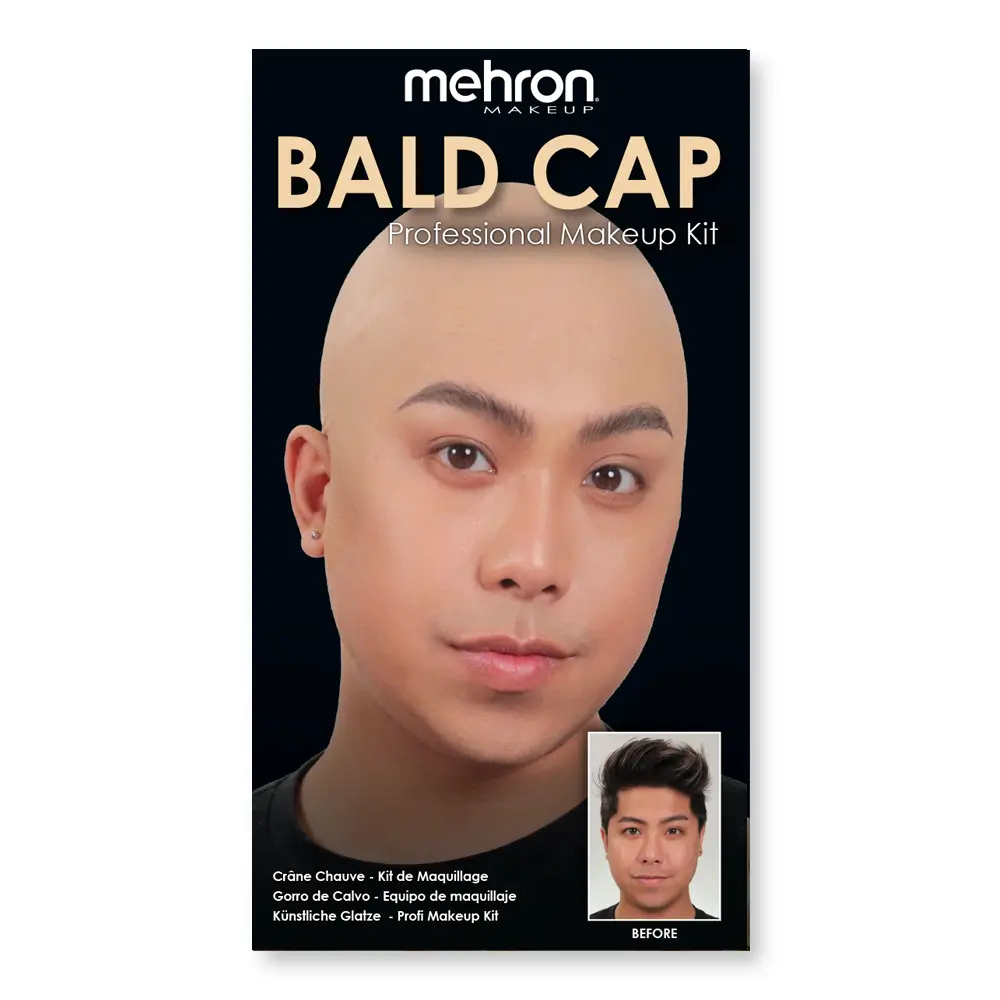 Mehron Professional Bald Cap Kit for Special FX Makeup sfx makeup Mehron Professional Bald Cap Kit for Special FX Makeup sfx makeup