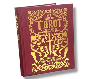 The Book of Tarot by Sahar Huneidi-Palmer - Hardcover with Gilded Page Edges