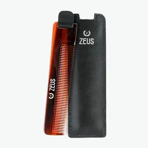 Pocket Beard Comb + Sheath