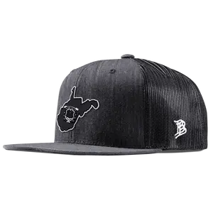 West Virginia Vintage Flat Trucker