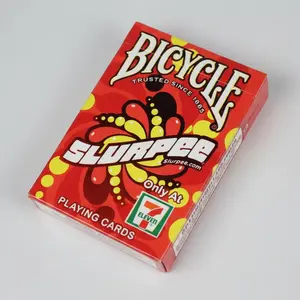 Bicycle 7 Eleven Slurpee 2020 Playing Cards - Red