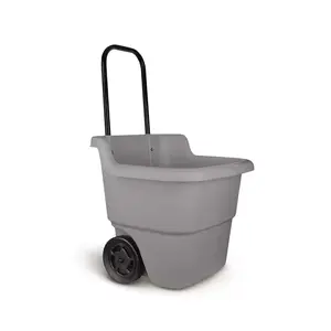 NEW 2 cu ft Portable Garden Cart — Lightweight, Durable, and Perfect for Yard Work Suncast