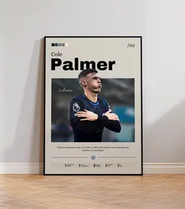 Cole Palmer Poster Art Print, Palmer Soccer Wall Decor, Football Star Artwork, Soccer Fan Gift, Sports Wall Art, Home Decor