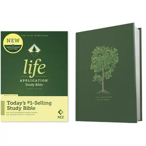 NLT Life Application Study Bible, Third Edition (Red Letter, Hardcover) -- Tyndale - Bible