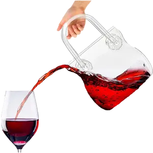 Glass Handbag Purse Decanter & Vase For Flowers (750ML)