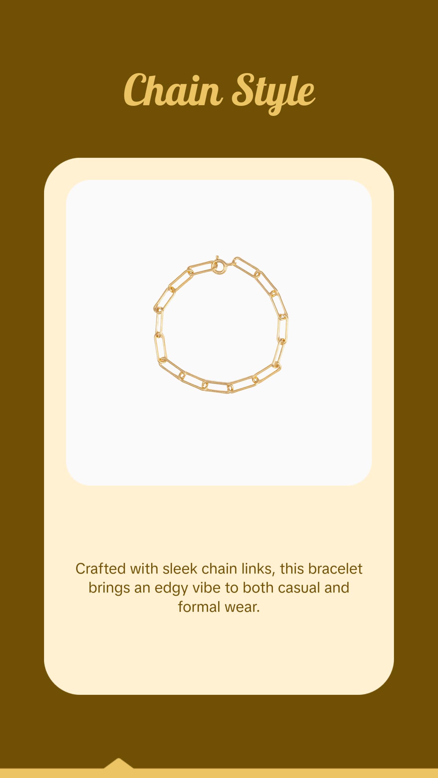 Amelia Chain Bracelet