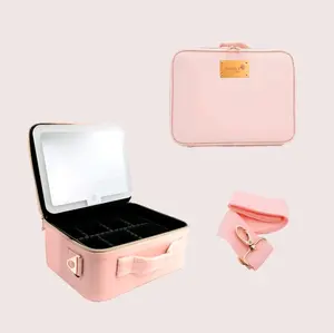 MAKEUP CASE WITH DETACHABLE LED MIRROR Color