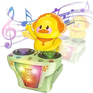 Interactive Dancing DJ Duck Toy, Cool Musical Baby Sound Toys, Gorgeous Music Playing DJ Duck, Perfect Gift for Kids for Xmas and Birthday