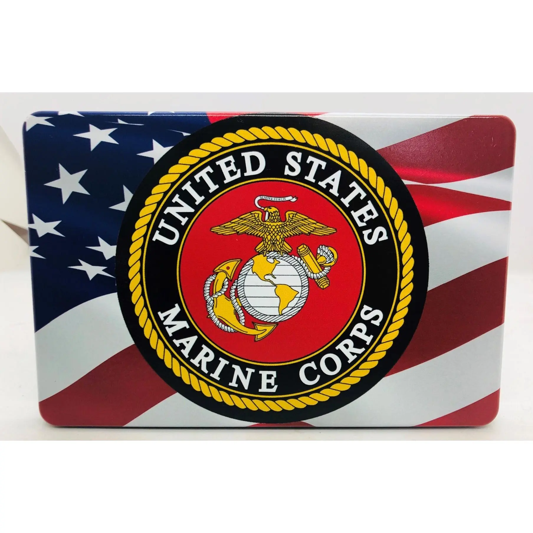 American Flag Color Waving /Marine Corps Hitch Cover